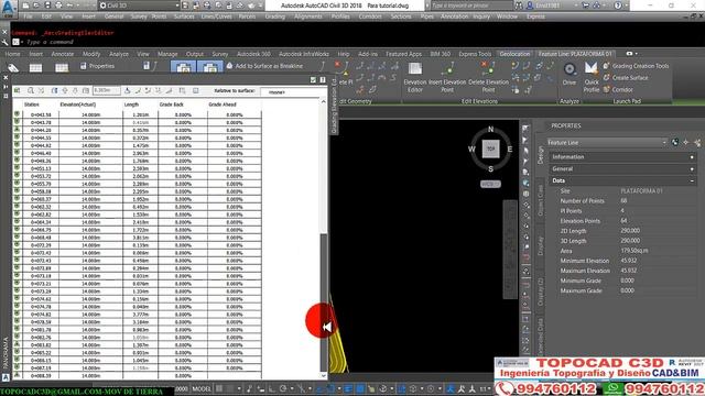 CIVIL 3D-2021: EXCAVACIONES SITE GRADING / METODO KRILIN смотреть онлайн