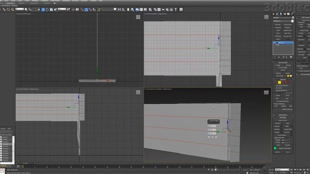 Сплайновое моделирование скамьи в 3d max смотреть онлайн