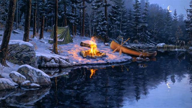 Winter camp Wallpaper Engine смотреть онлайн