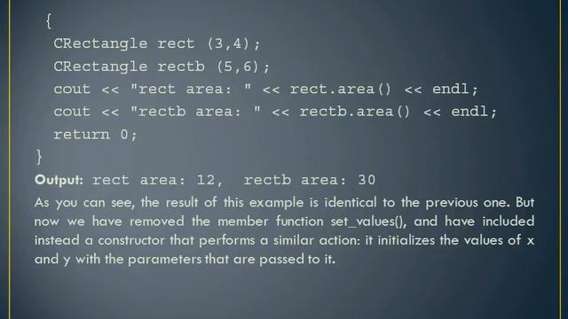 Classes (I) - C++ (Constructors & Destructors, Pointers to classes, struct and union) смотреть онлайн