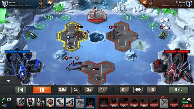 C&C Rivals Coach and Conquer roven vs Robbie Round 7 Game 1 смотреть онлайн