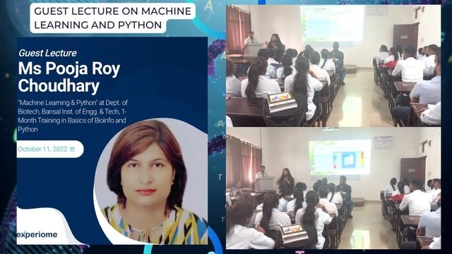 Glimpses from the 1-MONTH TRAINING IN BASICS OF BIOINFORMATICS AND PYTHON смотреть онлайн