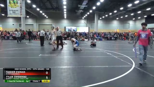 High School (9th - 10th Grade) 138 Tyler Swiderski Burnett Trained Wrestling Vs Tanner Ewings Klub смотреть онлайн
