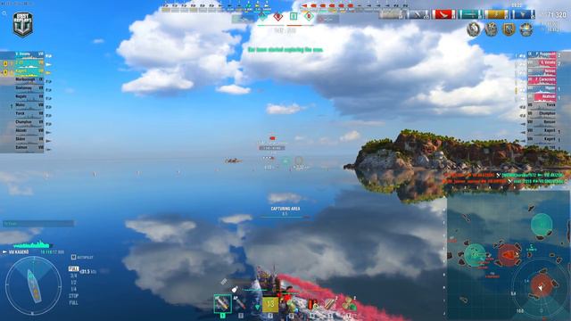 Kagerō: Destroyer division destroyed 11 ships - World of Warships смотреть онлайн