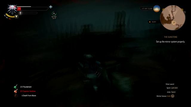 Witcher 3 - Sunstone Mirror Puzzle Solution смотреть онлайн