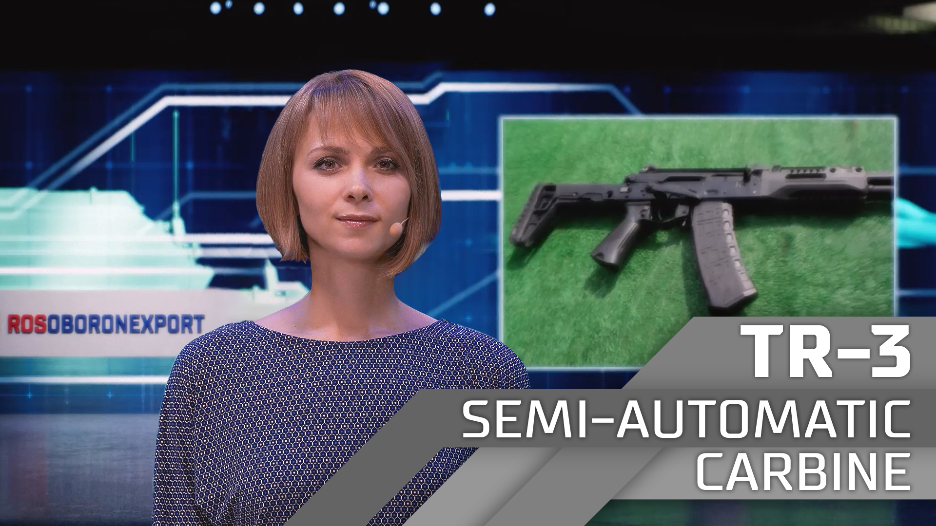 TR-3 semi-automatic carbine. Full overview. смотреть онлайн