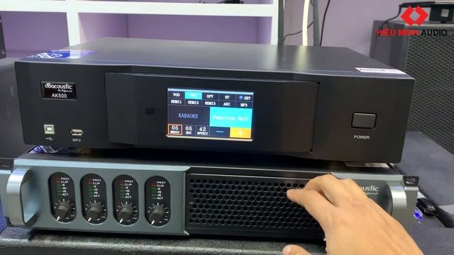 DB acoustic AK500 - Thiết bị tích hợp 3 trong 1 _ Sản phẩm trất năm 2020 || HIẾU MINH AUDIO смотреть онлайн