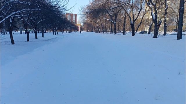 Сквер имени Авета Тертеряна. Екатеринбург (11.02.2024) смотреть онлайн