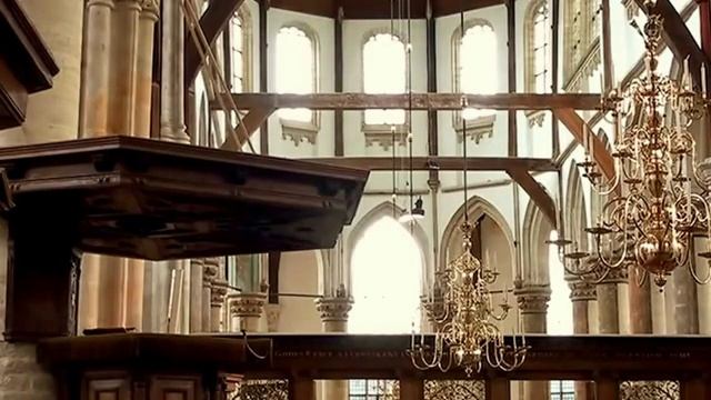 Oude Kerk Organ music.Органная музыка.Amsterdam. Амстердам смотреть онлайн