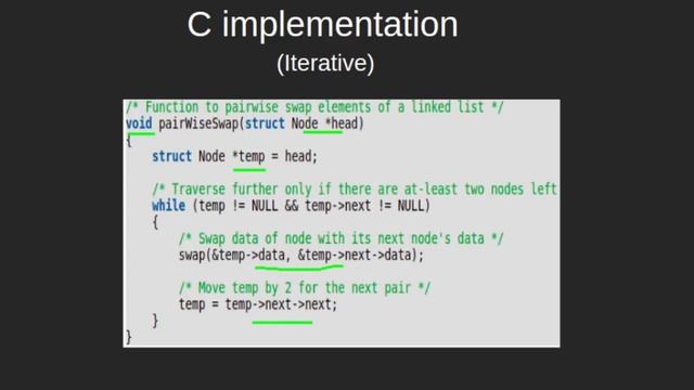 Pairwise swap elements of a given linked list | GeeksforGeeks смотреть онлайн