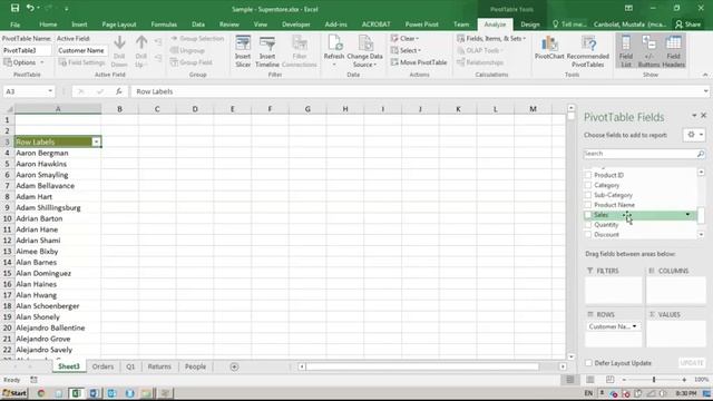 Business Analytics: Data Visualization with Pivot Tables Video 1 смотреть онлайн