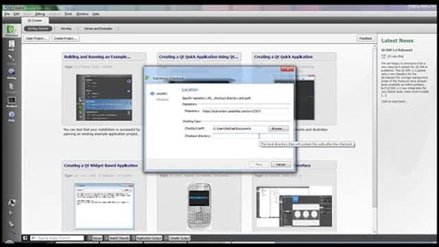 QT Creator Subversion SVN Setup смотреть онлайн