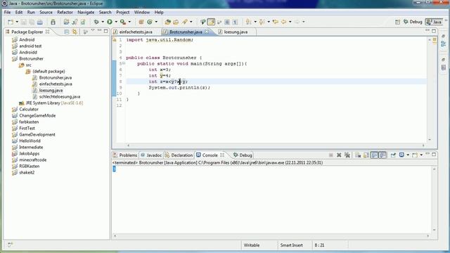 Java Tutorial 23 - Bedingungsoperator / "?-Operator" смотреть онлайн