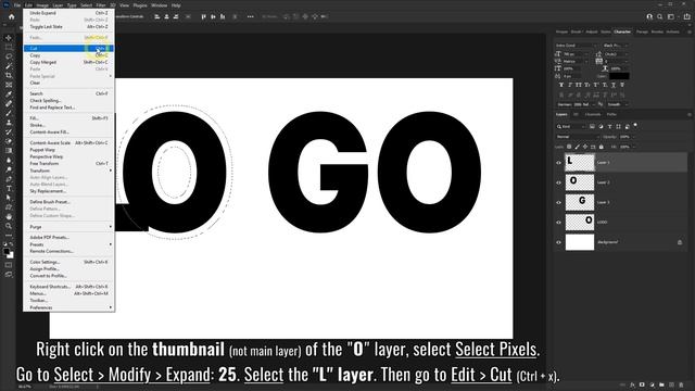 Simple Logo Design - Stroke Text Effect - Photoshop Tutorial смотреть онлайн