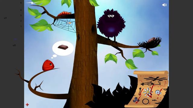 Гусеница хочет стать бабочкой