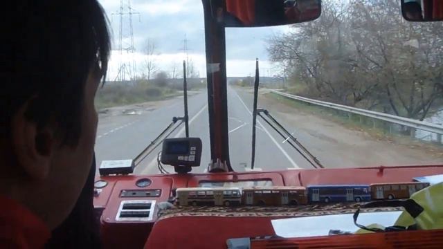 На ЛиАЗ 677М из Москвы 2016