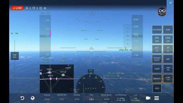 Infinite Flight Simulator. Airbus A380.