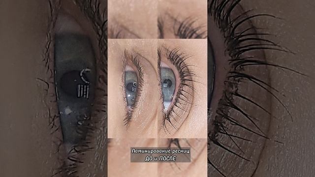 Ламинирование ресниц ДО и ПОСЛЕ смотреть онлайн