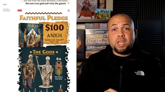 Ankh Gods of Egypt Kickstarter Preview! | 3 things to consider before backing! смотреть онлайн