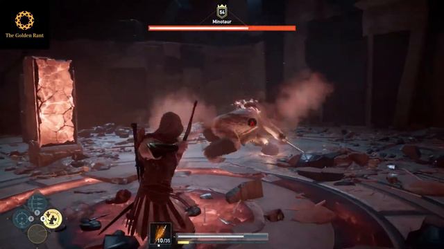 Alexios vs The Minotaur (Secret Peice of Eden) - Assasin's Creed Odyssey смотреть онлайн