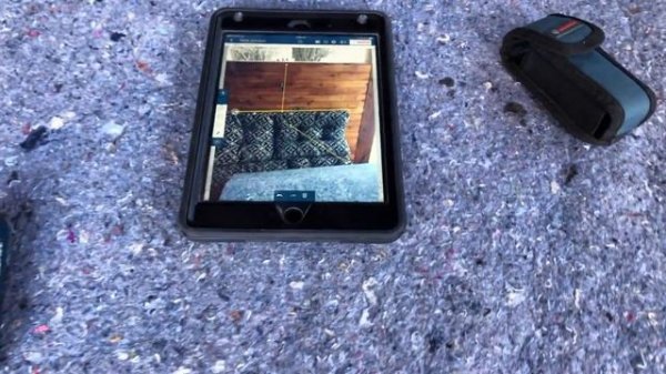 Use it with the iPad App! Bosch Professional GLM 50 C Bluetooth Laser Measurer & iPad app DEMO