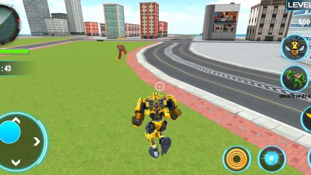 Stone Robot Giant Robot Game - Snake Robot Games Car Robot Game android gameplay -part 3 смотреть онлайн