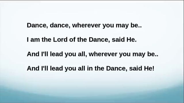 Lord of the Dance Hymn with Lyrics (Contemporary Christian version) смотреть онлайн