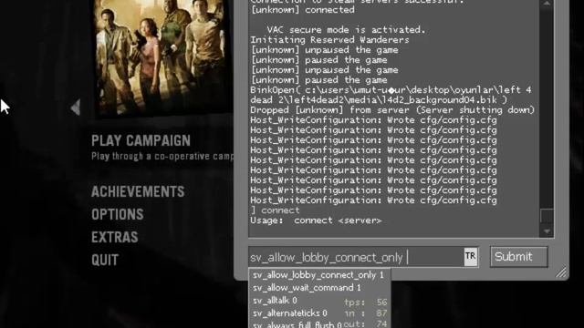 LEFT 4 DEAD 2 SERVER KURMA смотреть онлайн