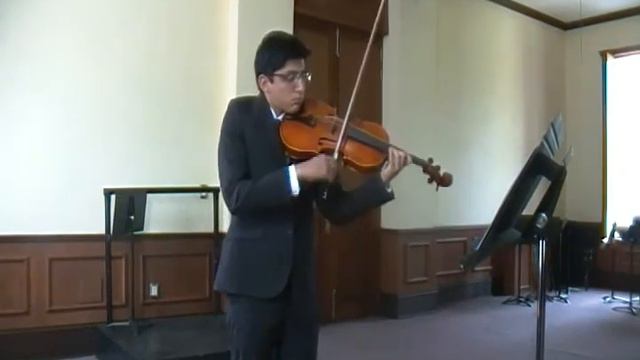 Primer movimiento Concierto Do mayor C. Stamitz - David Gutiérrez Escalante смотреть онлайн