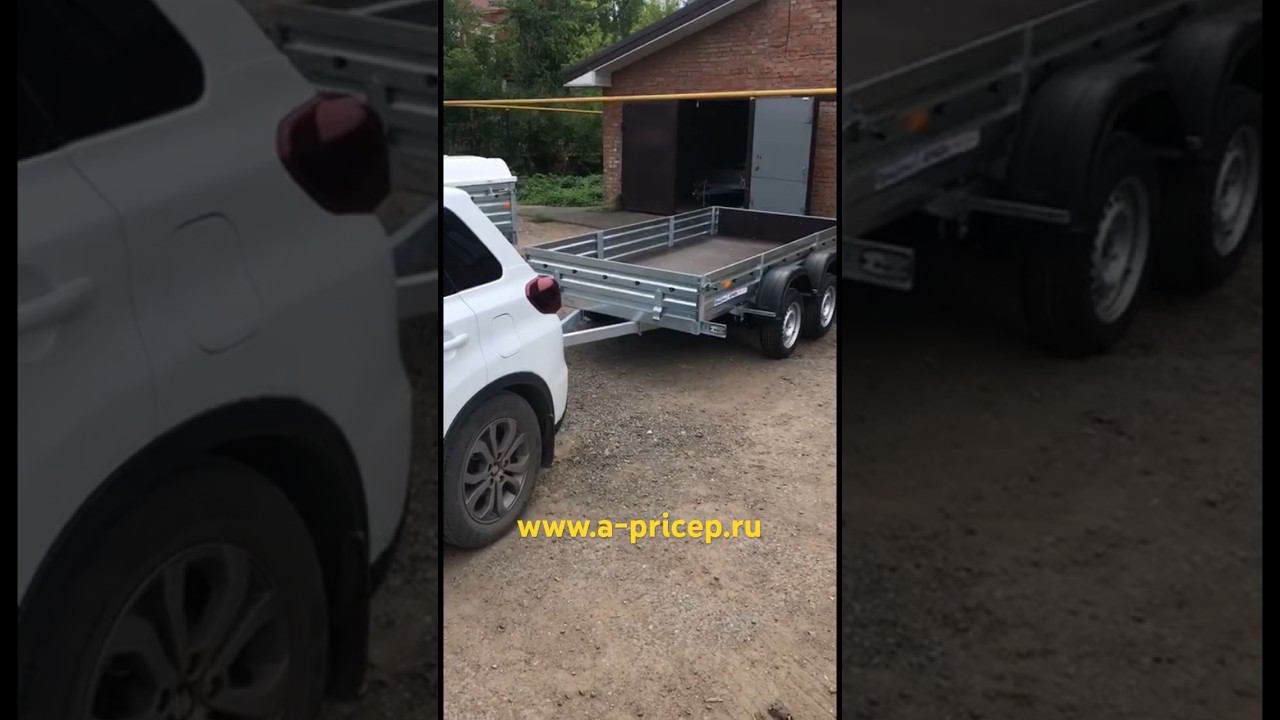 Двухосный прицеп купить УФА. Продажа прицепов г.Уфа Зои Космодемьянской 36 АРИВА Установка ТСУ смотреть онлайн