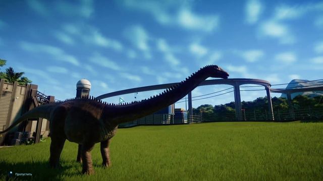 Jurassic World Evolution #19 Остров ИСЛА-ТАКАНЬО. ДИПЛОДОК и БРАХИОЗАВР в нашем парке. смотреть онлайн