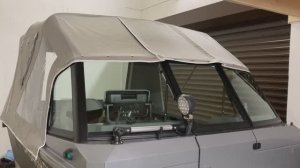 Обзор ходового тента и ветрового стекла на волжанке 46 фиш