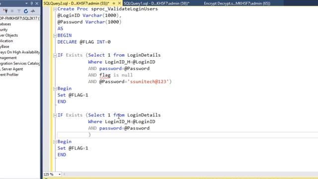 sql server realtime scenario part 7 | how to check login credential in sql server смотреть онлайн