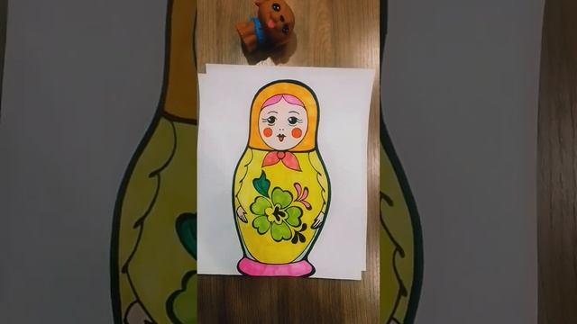 #матрешка #сувениры #подарок #красота #игрушки смотреть онлайн