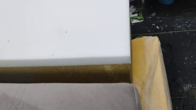 Перетяжка углового дивана. Замена пружинного блока на поролон. смотреть онлайн