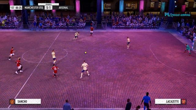 FIFA 22 - Manchester United vs Arsenal Ft. Sancho, Greenwood, Pogba, Fernandes, - Volta Football смотреть онлайн