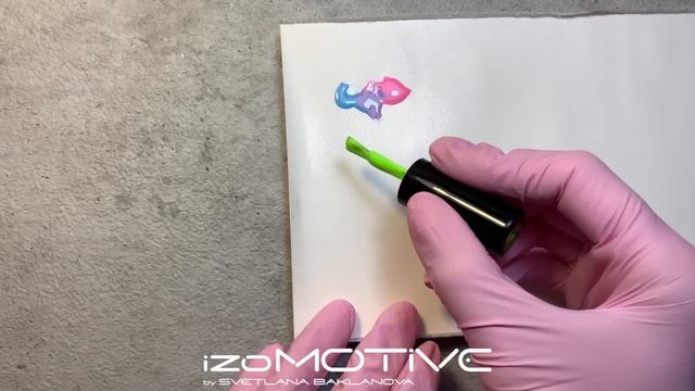 Техники градиента и работа с цветом в ногтевом дизайне | Круг Иттена | Роспись ногтей | izoMotive смотреть онлайн