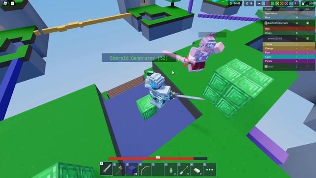 The *BEST SWORD FIGHT STRAT* In Roblox Bedwars... смотреть онлайн