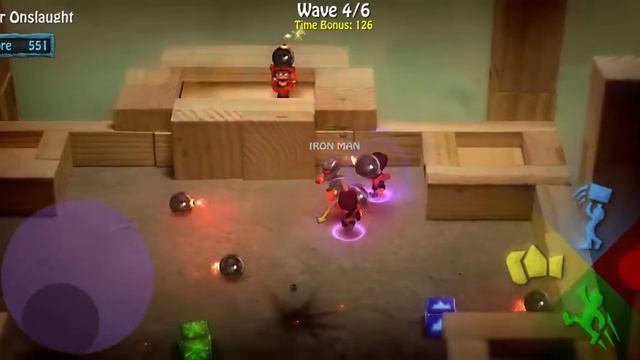 B-9000 The Robot at Uber Onslaught | BombSquad смотреть онлайн