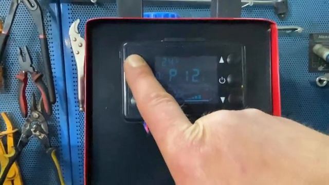 Переносной автономный отопитель в гараж С КЛИМАТ-КОНТРОЛЕМ смотреть онлайн