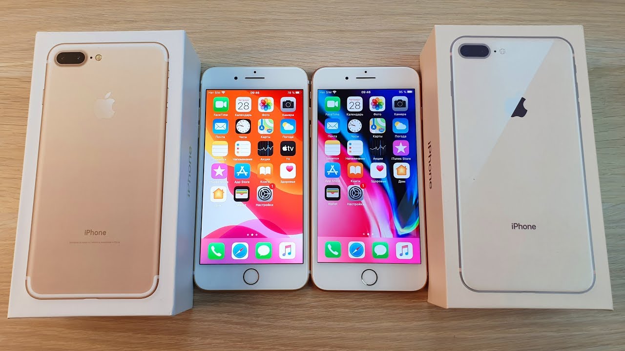 IPHONE 7 PLUS VS IPHONE 8 PLUS - БОЛЬШАЯ ЛИ РАЗНИЦА? ВЕСЬ СПИСОК ОТЛИЧИЙ! смотреть онлайн