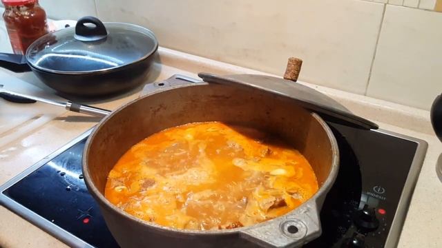 Рисовая каша где много мяса ! смотреть онлайн
