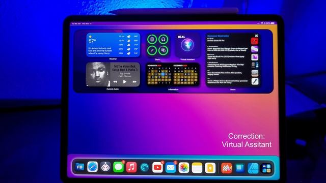 23 Widgets on M1 iPad Pro смотреть онлайн