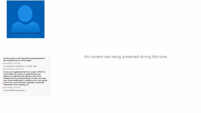 Service Fabric Community Q A 8 Thursday, January 19, 2017 10 00 41 AM смотреть онлайн