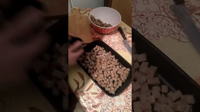 Рецепт сухариков 