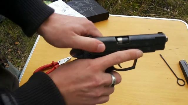 Гроза 021- сборка разборка травматического пистолета смотреть онлайн