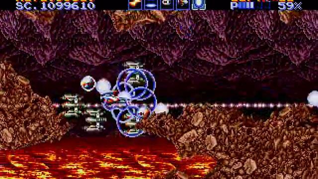 Thunder Force 4. SEGA Mega-Drive смотреть онлайн