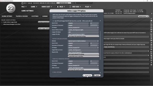 OOTP: How to Create, Upload, and View Reports Online - Works for Solo or Online Leagues (OOTP 22) смотреть онлайн