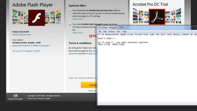 AQW  -- LE BOT 9.9 + ADOBE FLASH PLAYER DOWNLOAD TUTORIAL 2019