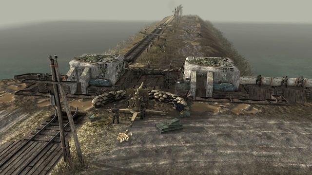 Battle of Walcheren Causeway - 1944 | Call to Arms - GATES of HELL: Ostfront смотреть онлайн